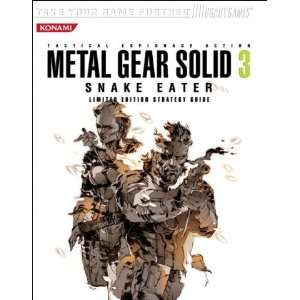   Solid 3 Snake Eater Limited Edition Strategy Guide Book Toys & Games