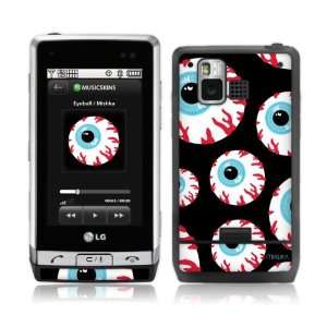   LG Dare  VX9700  Mishka  Eye Ball Skin Cell Phones & Accessories