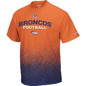  Denver Broncos Orange Drift 2009 Player Sideline T Shirt 