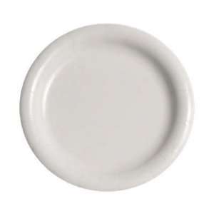  9 Bare Eco Forward Clay Coated Round Paper Plates in 