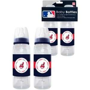  Cleveland Indians Baby Bottles   2 Pack Baby