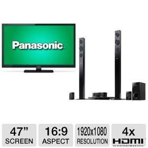    Panasonic TCL47ET5 47 1080p 120Hz 3D HDTV Bundle Electronics