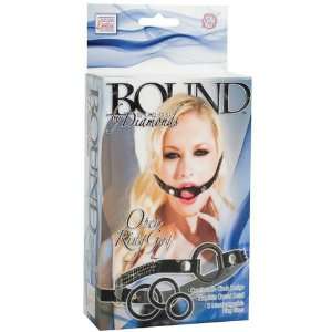  Bound by diamonds open ring gag 