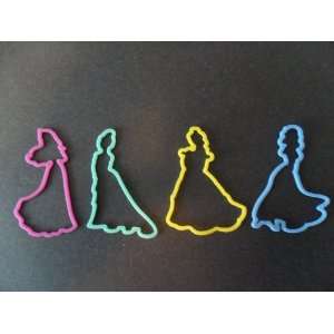    Disney Princess Characters Silly Bands (12 Pack) Toys & Games