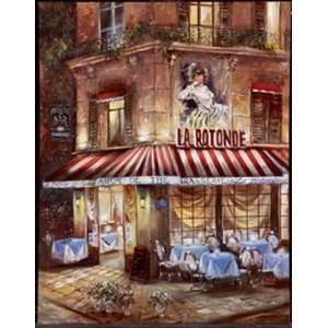  Evening At The Cafe Poster Print