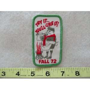  Boy Scouts Fall 72 Try It Youll Like It Patch Everything 