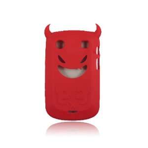  Red Devil Silicone Case for Blackberry Bold 9900 9930 