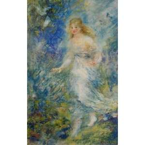 Oil Painting Spring (The Four Seasons) Pierre Auguste Renoir Hand Pa 