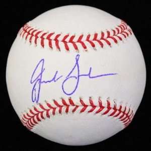  Jordan Lyles Signed Baseball   Oml Psa dna   Autographed 