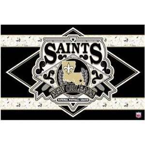 New Orleans Saints End Zone Flag