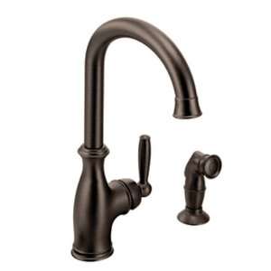 Moen 7735ORB Brantford One Handle High Arc Kitchen Faucet, Oil Rubbed 
