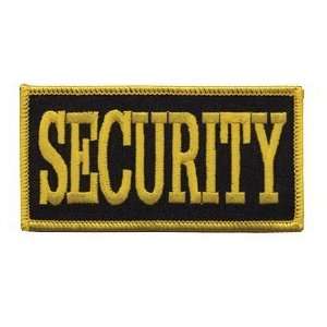 Security Emblem (Black and Gold)
