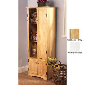 NEW~ Extra tall Pine Kitchen Cabinet Pantry  