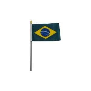 Brazil flag 4 x 6 inch