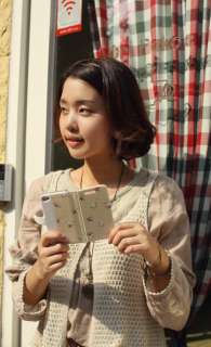 Picnic(Sky Blue) HAPPYMORI iphone4, 4S Korean diary type cute case 