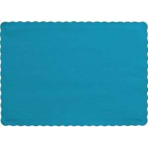 Paper Placemats, Turquoise