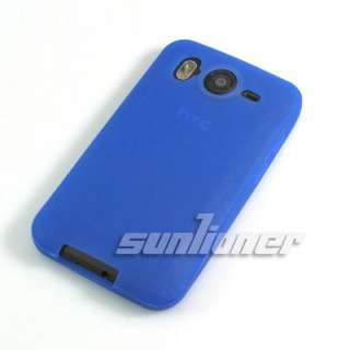   Case Skin Cover for HTC Inspire 4G AT&T +LCD Film.sky blue  