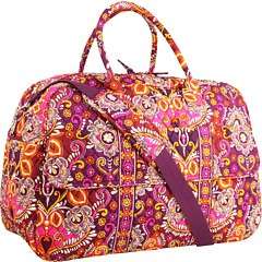 NWT Vera Bradley Grand Traveler Safari Sunset Bag Handbag roomy Look 