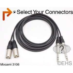    Mogami 3106 Dual XLR Male Balanced Specialty Cable Electronics