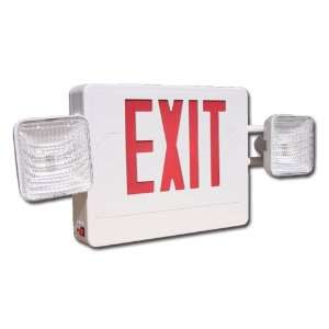  Best Lighting CXTEU2RW red LED combination exit sign and 