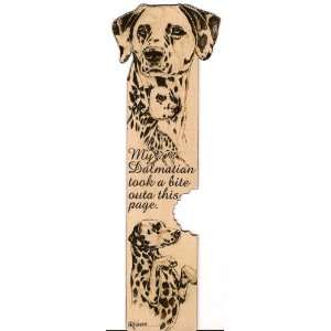  Dalmation Laser Engraved Dog Bookmarks