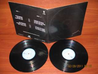 METALLICA LP BLACK EDITION GATEFOLD X 2 LP PRESS RARE  