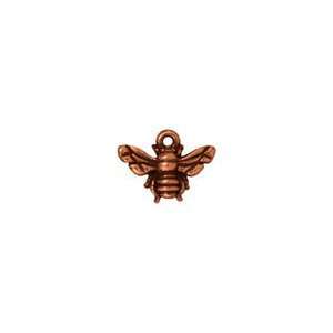  TierraCast Antique Copper (plated) Honey Bee Charm 15x12mm 