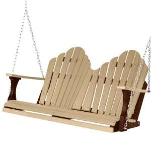  Cozi Back Double Porch Swing   18 colors available Patio 