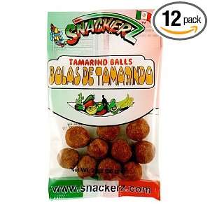 Snackerz Tamarindo Balls, 1.5 Ounce Packages (Pack of 12)  