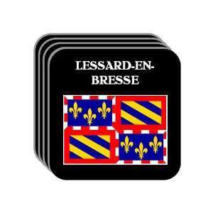  Bourgogne (Burgundy)   LESSARD EN BRESSE Set of 4 Mini 