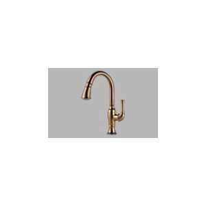 Brizo 64003LF BZ   Talo Single Handle Pull Down Kitchen Faucet With 