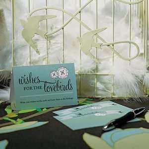  A Wish For The Lovebirds Well Wishing Cards Toys & Games