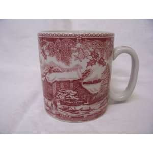  Spode Winters Eve Cranberry Mug