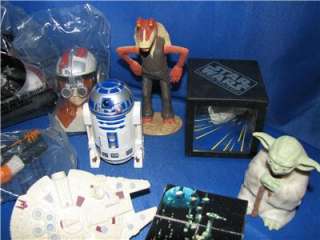   1990s ASSORTED STAR WARS FIGURES AND SHIPS 11pc. LOT FROM TACO BELL