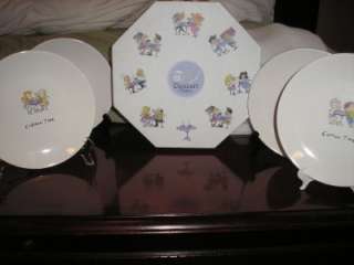TABLETOPS GALLERY COFFEE TIME   SET OF 6 DESSERT PLATES  