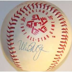  Mark McGwire Autographed Baseball   1987 ALL STAR ROOKIE 