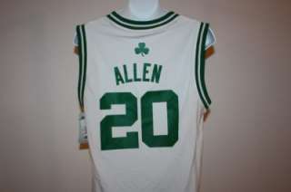 NEW IRREGULAR Ray Allen #20 Boston CELTICS YOUTH Medium M Adidas 