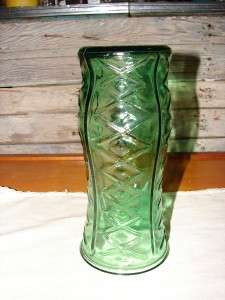 Vintage Green Vase E.O. Brody Co. Cleveland O. USA  