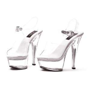   Shoes Brook (Clear) Adult Shoes / White   Size 9 