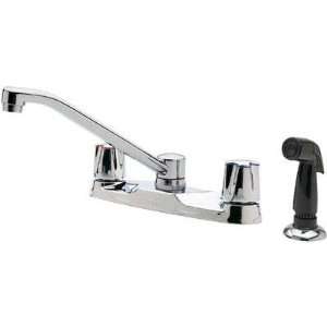  Price Pfister T35 321 Two Handle Kitchen Faucet, Polished 