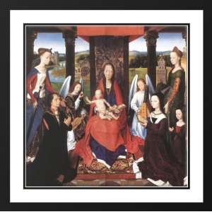 Memling, Hans 28x28 Framed and Double Matted The Donne 