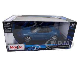 PORSCHE BOXSTER BLUE 124 DIECAST MODEL CAR  