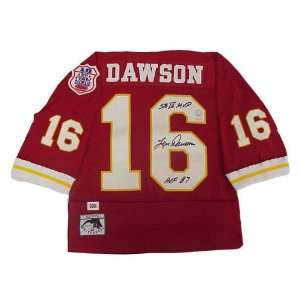  Len Dawson Kansas City Chiefs Autographed Authentic Jersey 