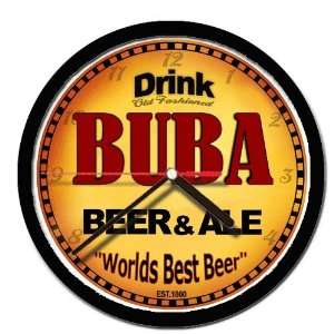  BUBA beer and ale cerveza wall clock 