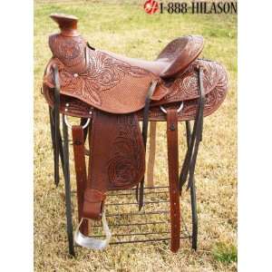   Hilason Western Wade Ranch Roping Buckaroo Saddle