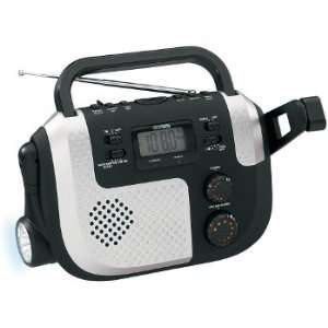  Jensen Portable Self Powered Weather Radio w Flashlight MR 