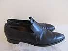 vintage mens black leather bally wing suvretta loafer shoes made