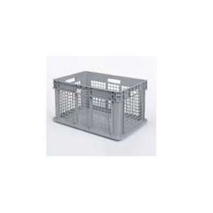 Straight Wall Container Mesh Side/Solid Base 23 3/4“ x 15 3/4“ x 