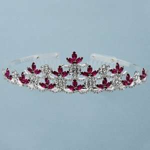  Crystal Tiara with Custom Crystal Navettes Beauty