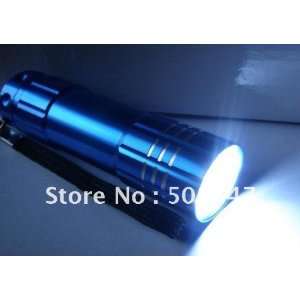  xmas hot shipnew mini 9led aluminium alloy small flashlight 
